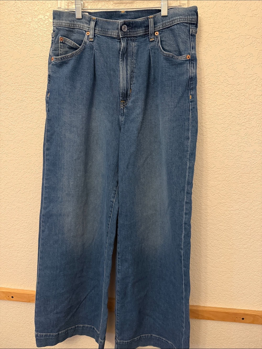 Gap Classic Wide-Leg Blue Denim Jeans